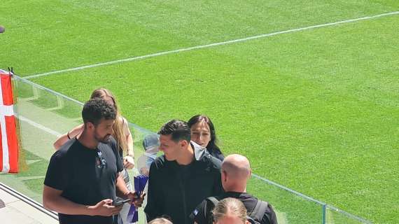 Fiorentina Femminile-Roma, in tribuna il direttore Ferrari e il tifoso speciale Zanetti