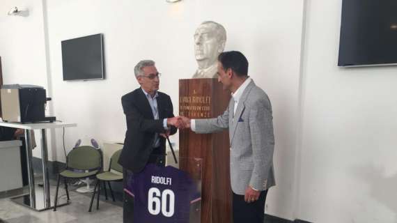 FOTO FV, Maglia viola per l'anniversario di Ridolfi