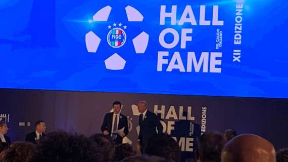 FOTO FV, Premiazione HOF del calcio italiano a Coverciano