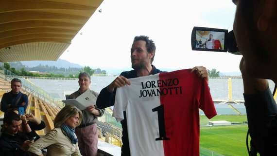 JOVANOTTI, Al Franchi con la maglia della Fiorentina