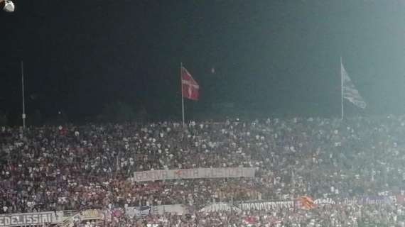 FOTO FV, La Fiesole per Genova con uno striscione