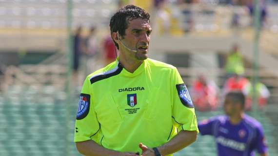 INTER-CATANIA, Cambiato l'arbitro