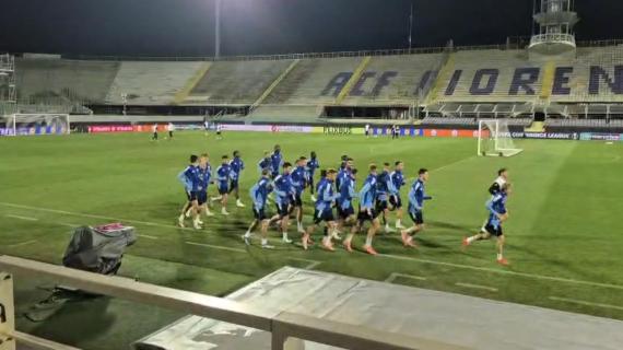 Conference League, le immagini della rifinitura al Franchi del Sigma Olomouc