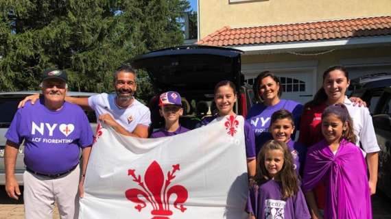 FOTO FV, Tifosi viola nel New Jersey da Philadelphia