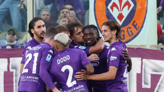 CLASSIFICA, Viola al primo posto con Atalanta e Napoli