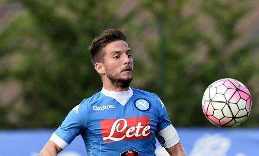 AG.MERTENS, E' pronto ad affrontare la Fiorentina