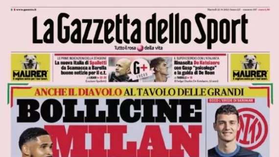 RASSEGNA STAMPA, Le prime pagine dei quotidiani