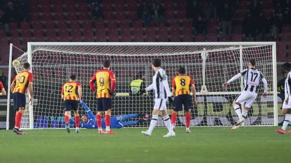 Udinese, il rigore con il Lecce è un caso: si va verso una maxi multa per Lucca