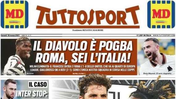 RASSEGNA STAMPA, Le prime pagine dei quotidiani