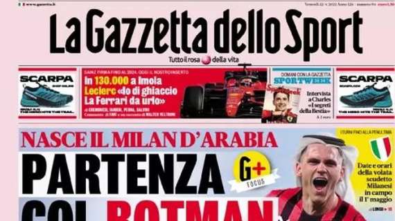 RASSEGNA STAMPA, Le prime pagine dei giornali 