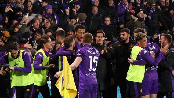 Fiorentina-Inter finisce con il coro 'il pallone è quello giallo'. Che vittoria