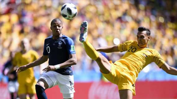 MONDIALI, Francia batte Australia 2-1. Le altre sfide...