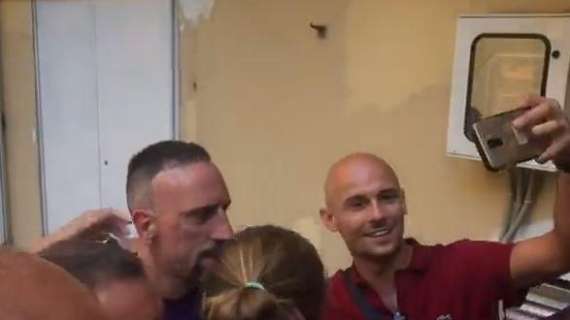 VIDEO FV, Franck Ribery esce dalle visite mediche