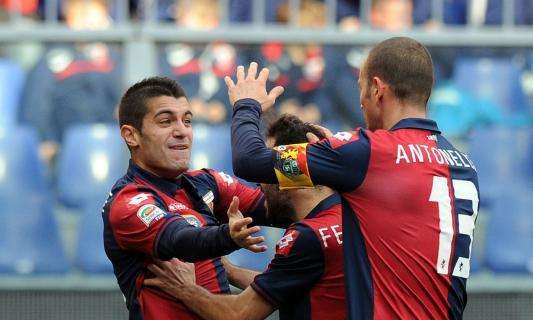 GENOA-PARMA, Le formazioni ufficiali del recupero