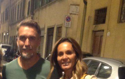 FOTO FV, Bati si gode Firenze insieme ad Irina