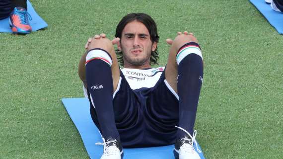 ALLENAMENTO, Aquilani lavora a parte