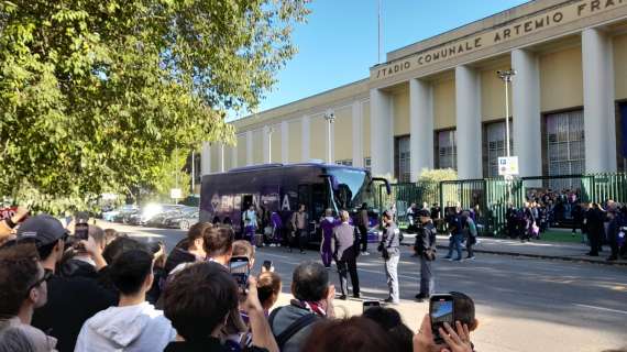 VIDEO FV, La squadra di Palladino è arrivata al Franchi