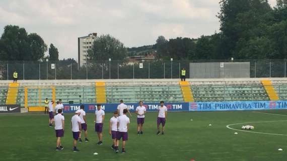 FOTO-VIDEO FV, Atalanta e Viola sul prato del Ricci