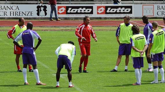 FIORENTINA, Rifinitura e partenza per Parma