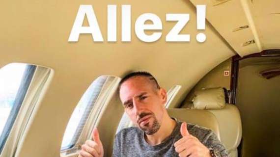 FOTO, E Ribery su Instagram: "Andiamo"
