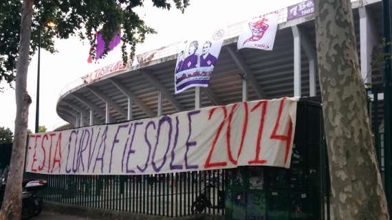 FOTO FV, La festa dei tifosi in Fiesole 