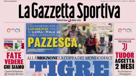 Rassegna stampa, ecco le prime pagine dei quotidiani sportivi italiani di oggi