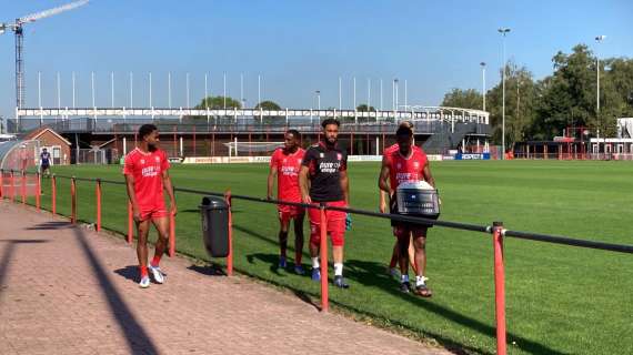 TWENTE, Clima disteso in allenamento. Brama in forse