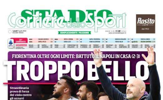 CORR. SPORT-STADIO, Si esalta: "Troppo bello"