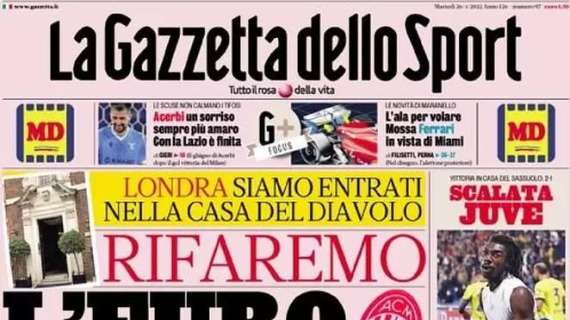 RASSEGNA STAMPA, Le prime pagine dei giornali