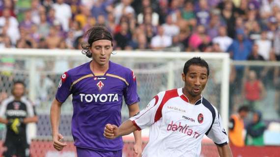 FIORENTINA-LAZIO 0-0, Bella azione dei viola