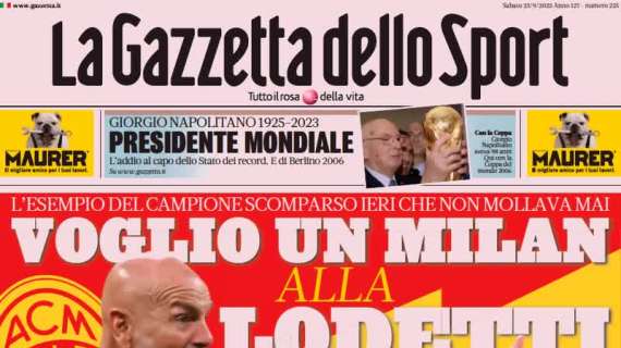 RASSEGNA STAMPA, Le prime pagine dei quotidiani