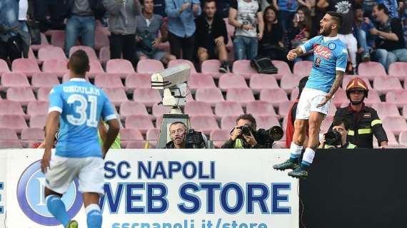 AG. INSIGNE, Napoli e Fiorentina giocano grande calcio