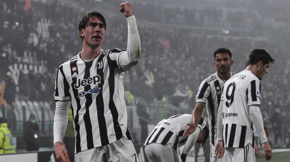 SERIE A, La Juve vince 2-0: gol di Vlahovic e Zakaria