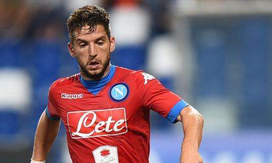 NAPOLI, Mertens ko: per lui una contrattura