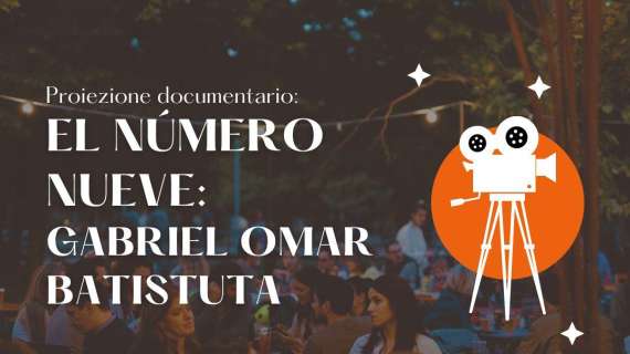 C. DI MARTE, Stasera al 'Light' documentario su Batistuta