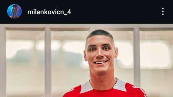 EX VIOLA, Milenkovic con la nuova maglia del Nottingham