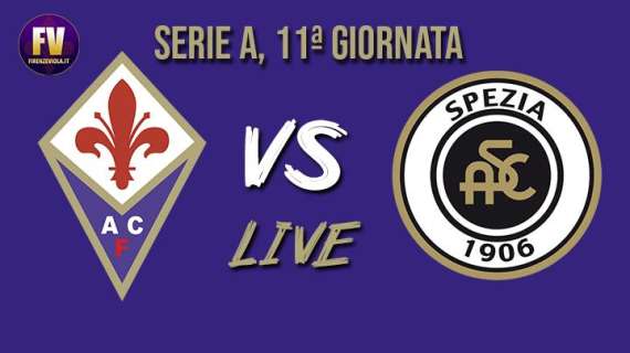 FIORENTINA-SPEZIA 3-0, Rivivi il LIVE di FV!