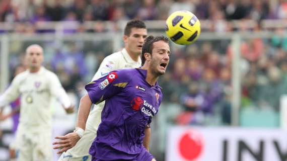 ROMA-FIORENTINA, Gilardino accorcia