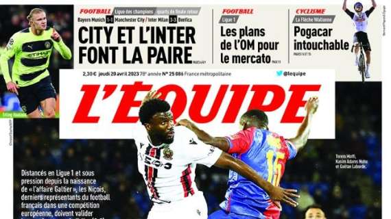 L’EQUIPE, Il Nizza ci crede: "Testa all'ultimo quarto"