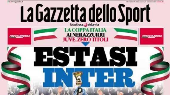 RASSEGNA STAMPA, Le prime pagine dei giornali