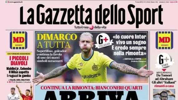 RASSEGNA STAMPA, Le prime pagine dei giornali