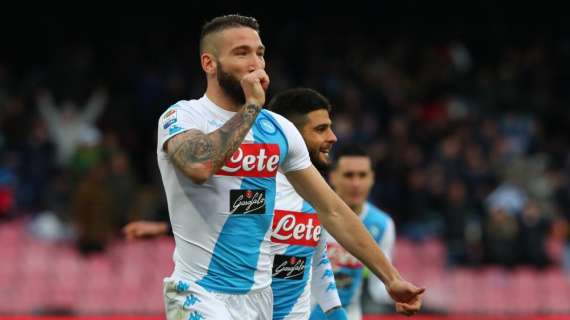 NAPOLI-LAZIO, Le formazioni ufficiali