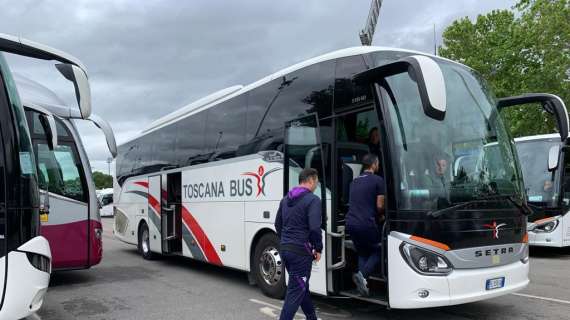 FOTO FV, Fiorentina U16 in partenza per Napoli