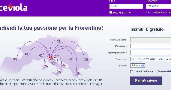 FACEVIOLA, Boom di contatti nel primo giorno 