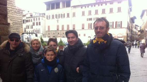 FOTO FV, Tifosi Hellas in centro a Firenze