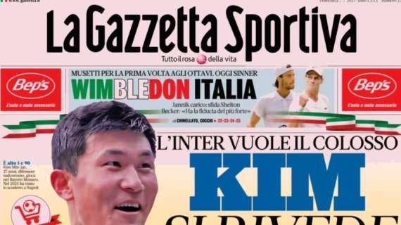 RASSEGNA STAMPA, Le prime pagine dei quotidiani