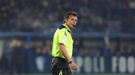 ARBITRI, Celi è il fischietto di Atalanta-Fiore