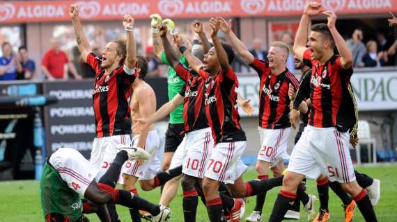 SERIE A, Risultati finali, vince il Milan