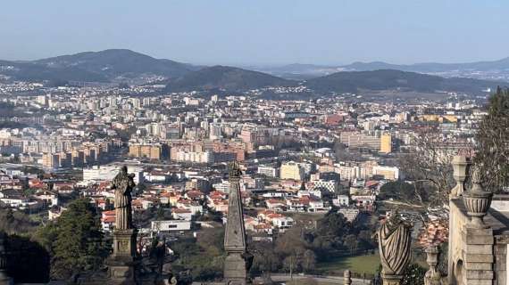 VIDEO, Sole e cielo terso: ecco come s'è svegliata Braga