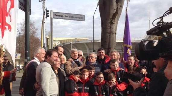 FOTO FV, Intitolazione strada a Ferruccio Valcareggi